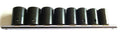 1/2" Shallow Air Impact Socket Set - 9 pcs