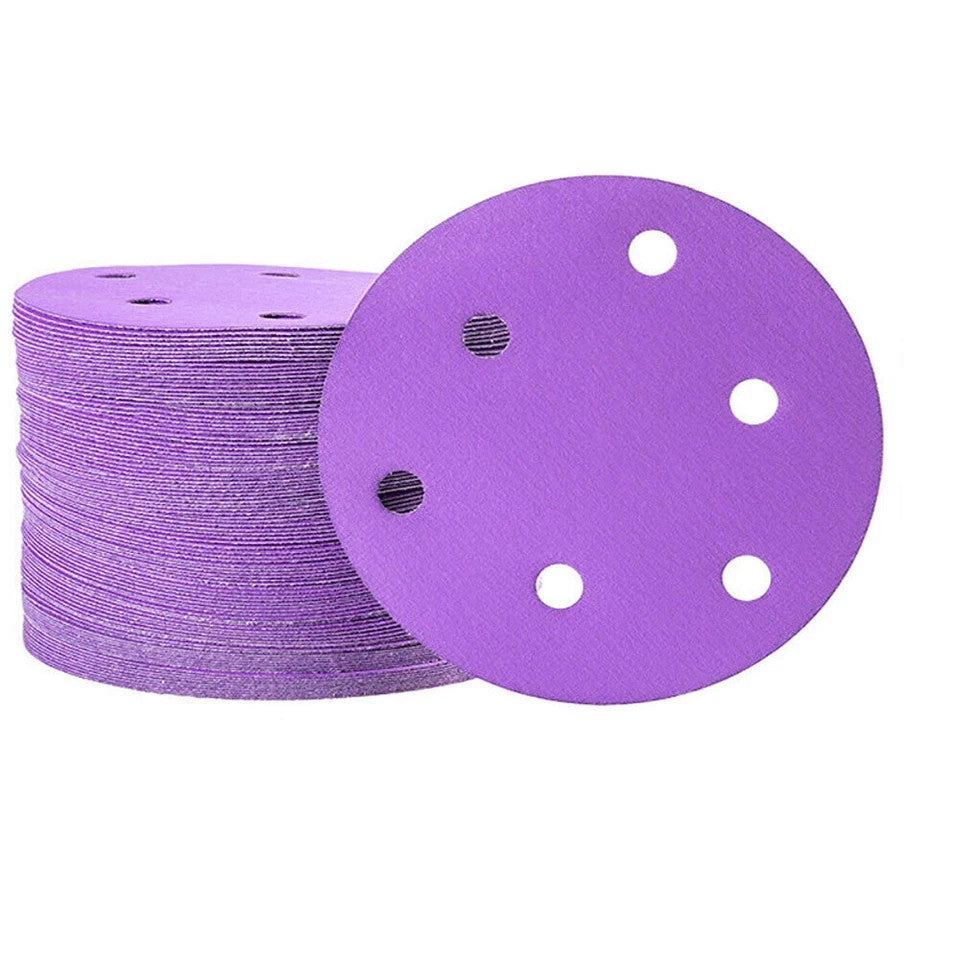 5 in 8 Hole 25 pcs 400-2000 Grit Orbital Sander by Unbranded