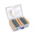 2600PCS Resistors Assortment Kit 130 Values 1-10M 1/4w 1% Metal Film
