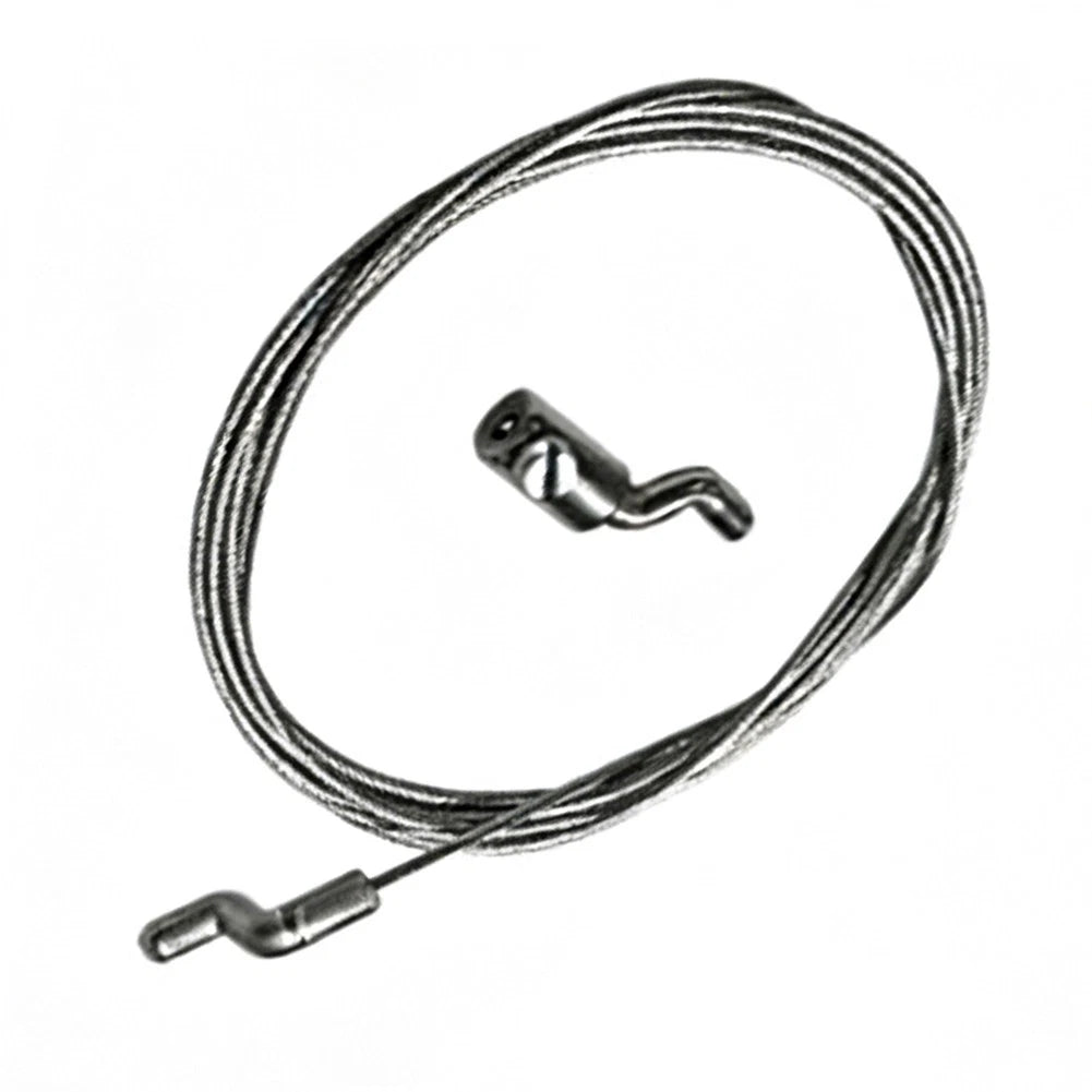 Lawnmower Throttle Clutch Cable Repair Kit 1.9 Meter Alloy Steel Cable