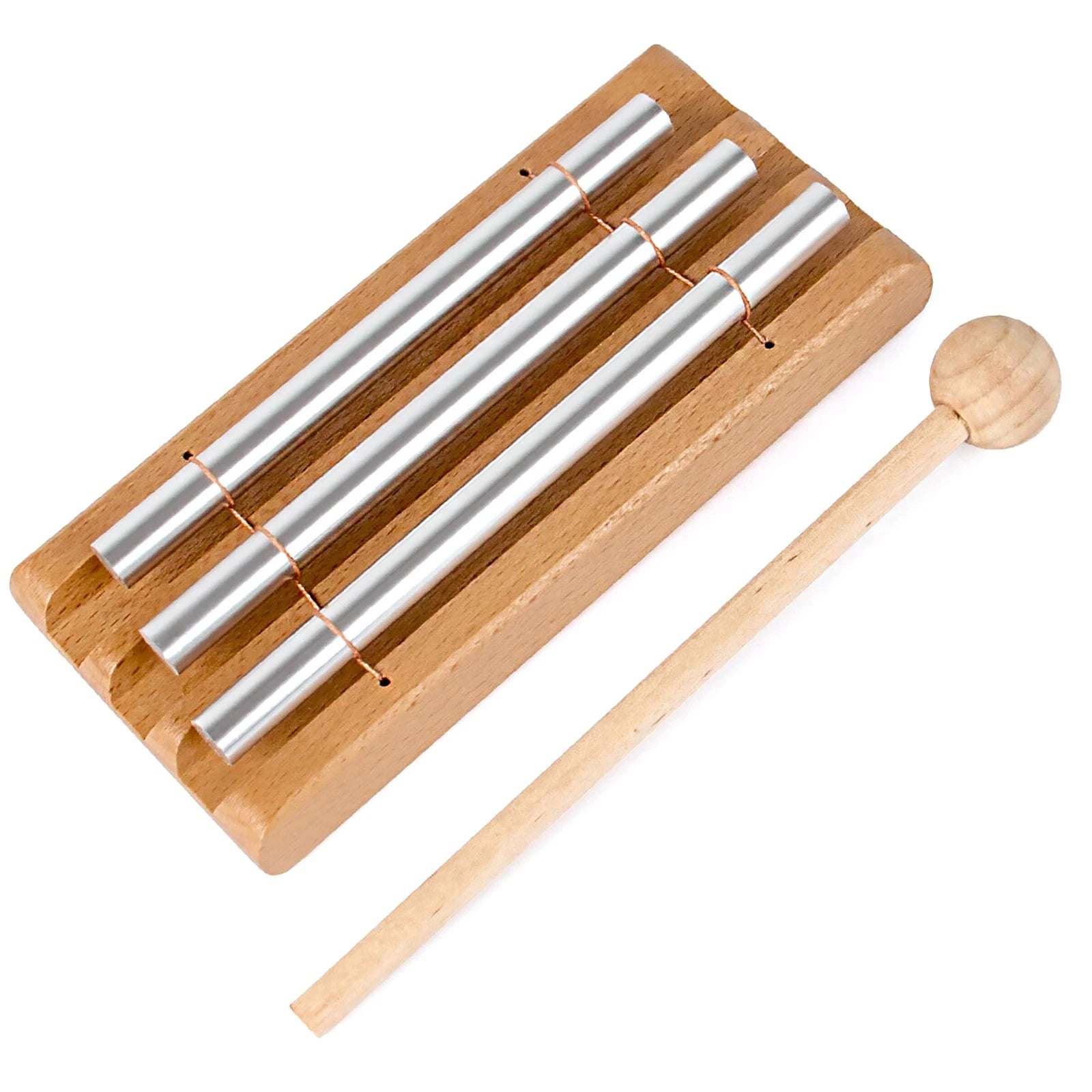 Chime Three Tone Trio Chime Bell Hand Percussion For Prayer