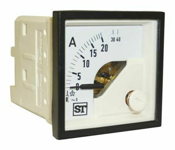 Sifam Tinsley Sigma Ammeter 20A AC 48mm