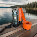 1.5HP Submersible Flood Water Transfer Pump Sump 10566 GPH With 50ft Hose