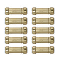 XFITTING 3/4" PVC Push Fit Slip Coupling 10 Pack