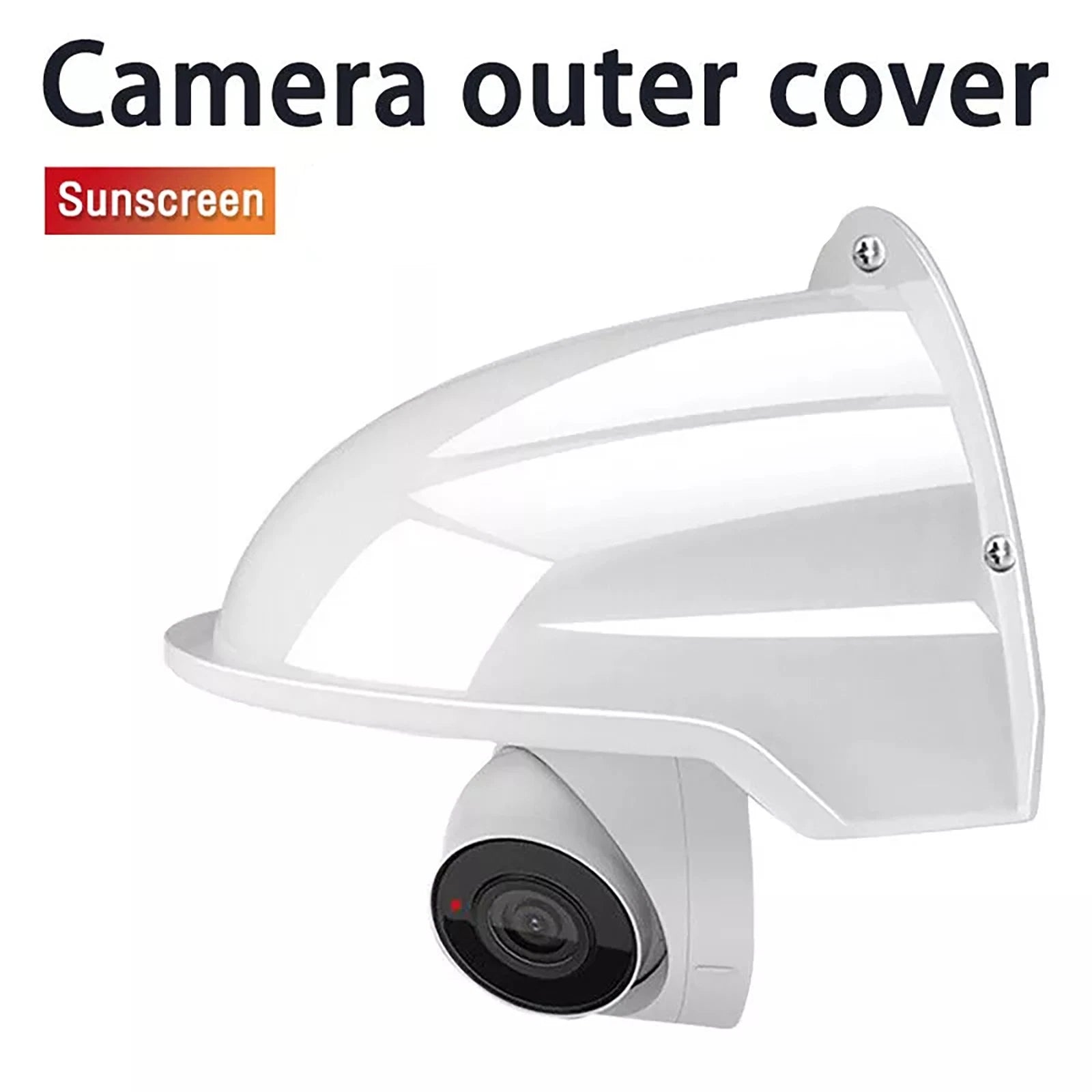 Security Camera Outdoor Rain Cover Housing Sun Shield Protective