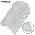 4 Or 10 Microfiber Mop Pads Replacement For Prosceni Q20 Plus Robot