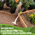 Workpro Crack Weeder 12.5" Stainless Steel Crevice Weeding Tool With