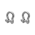 Drop Forged 665 Lbs D Ring 3/16" Screw Pin Anchor Shackle Galvanized
