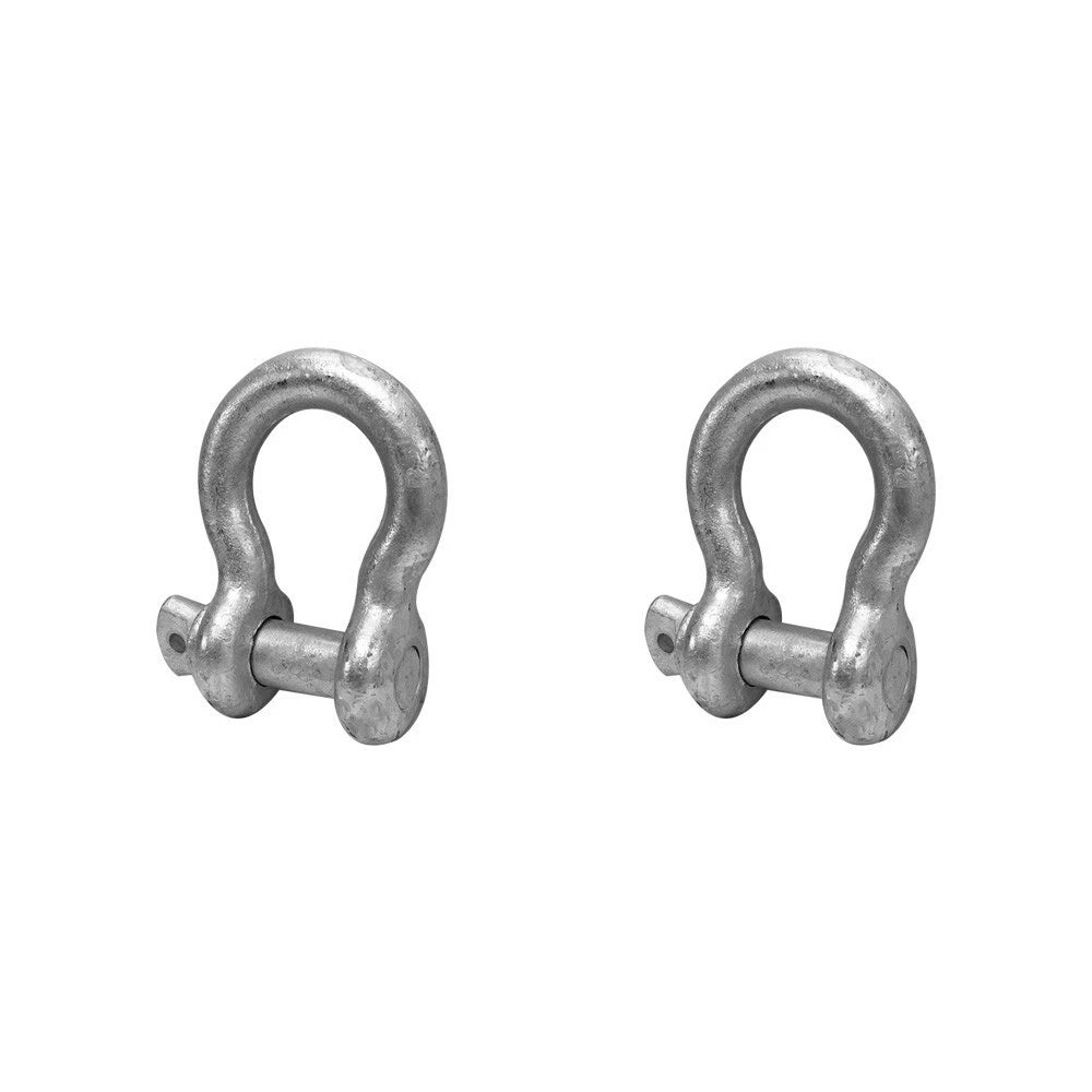 Drop Forged 665 Lbs D Ring 3/16" Screw Pin Anchor Shackle Galvanized