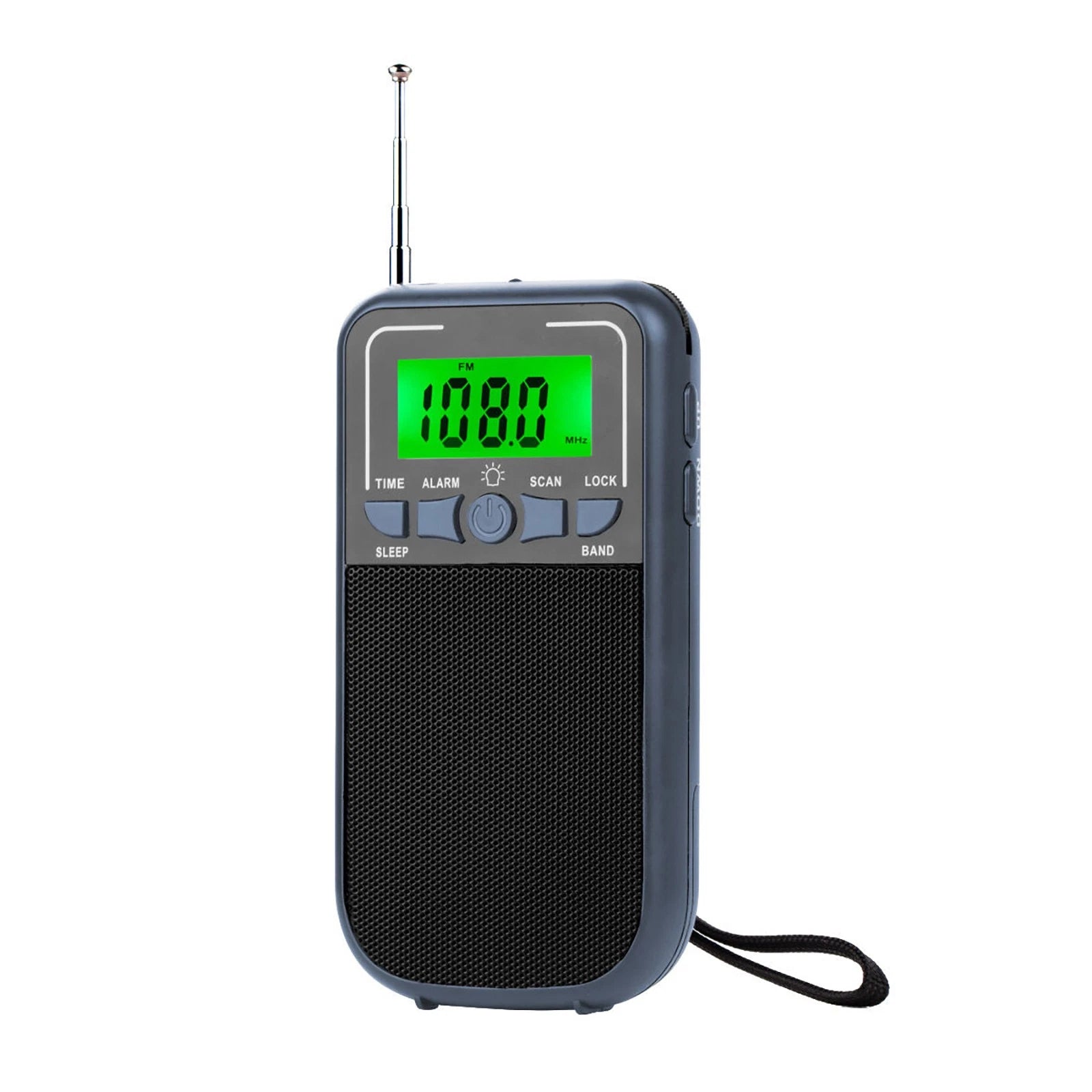 Digital Display Am/fm/sw Radio W/flashlight&a<wbr/>ntenna Design