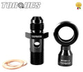AN -6 (AN6) Male to M14x1.5 Banjo Bolt With M10x1.0 Banjo Sensor