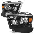 Fit 19-24 Ram 1500 Black Housing Amber Corner | Built Supply Co