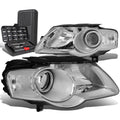 For 2006-2010 Volkswagen Jetta Pair Chrome/clear | Built Supply Co