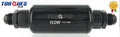 AN -10 (AN10 JIC -10) Black Anodised Billet Fuel Filter 10 Micron