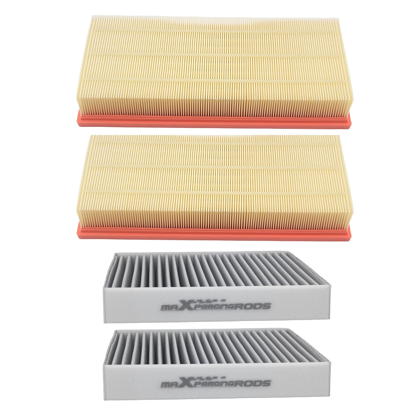 Engine Air Filter Cabin Air Filter Kit for Land Rover Range Rover Sport 4PCS