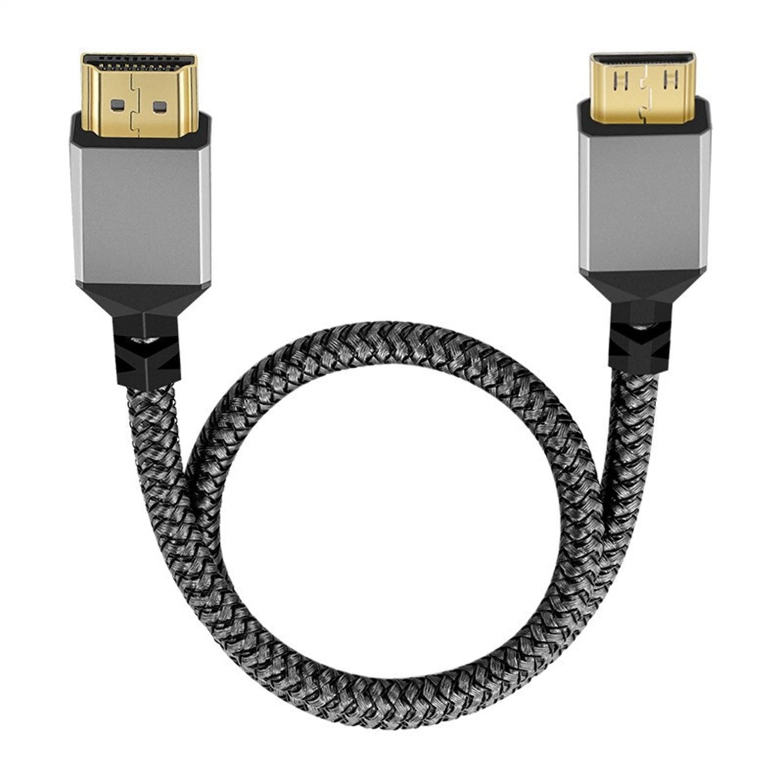 4k/60hz Mini Hdmi Male To Male Hdmi Cable Conversion Line For Hdtv