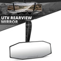 Fit Universal Utv Black Cover Convex Glass Rearview | Built Supply Co
