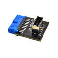 Usb3.0 Front 19pin To Usb 3.1 A-key Type-e 20pin Motherboard Header