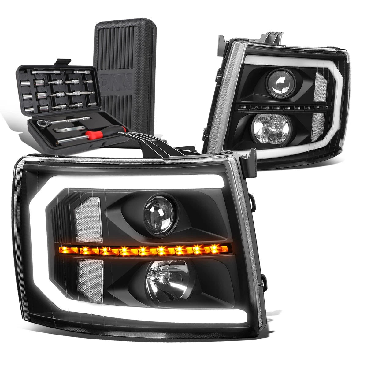 For 2007-2014 Silverado Led Drl Bar Sequential | Built Supply Co