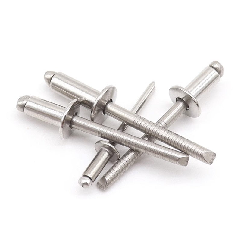 Dome Head Pull Rivets All Steel 304 Stainless Steel