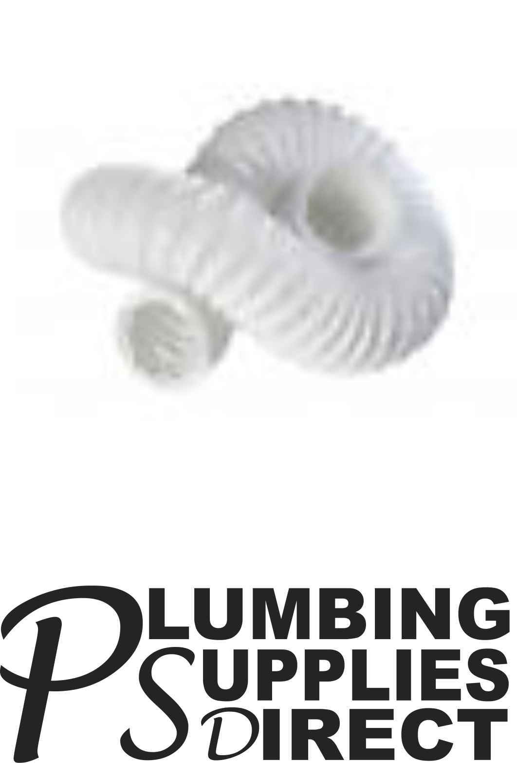 Manrose 100mm Flexible PVC Ducting 1m Length