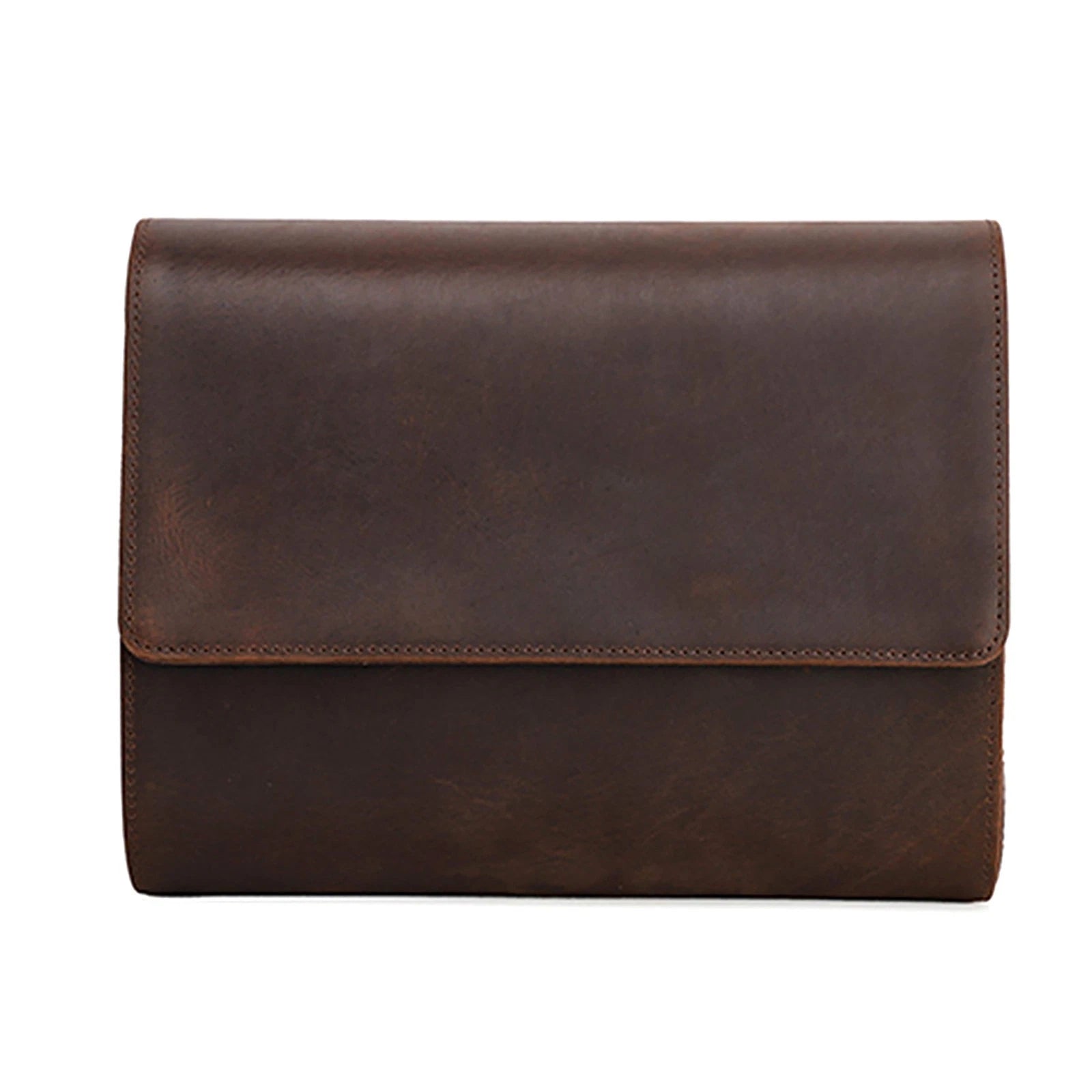 6-slot Watch Roll Storage Box Genuine Leather Jewelry Watch Display