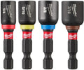 Shockwave Mag Nut Driver Set (1/4", 5/16", 3/8", 7/16")