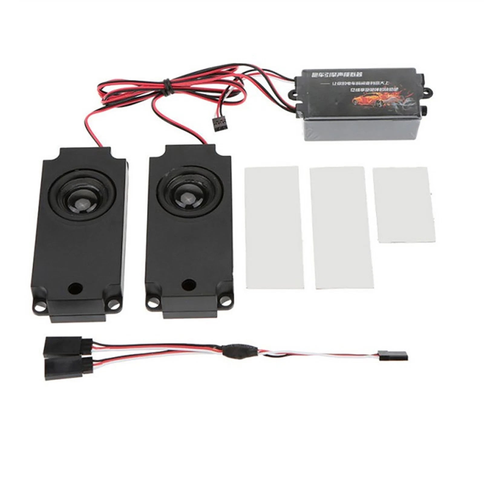 Upgrated Rc Car Engine Sound Simulator Module System Set For 1/10 Rc
