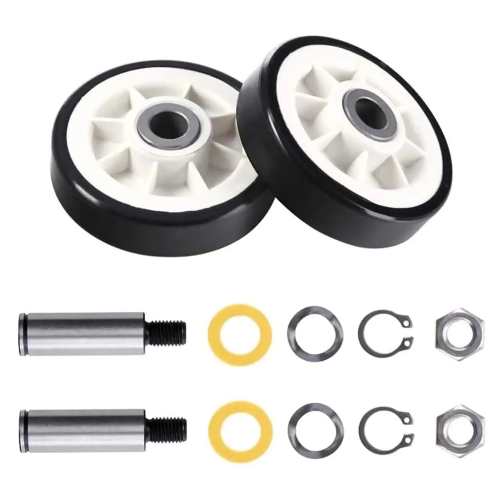 For Maytag Dryer Roller Wheel Drum Support Kit 303373k Replacement