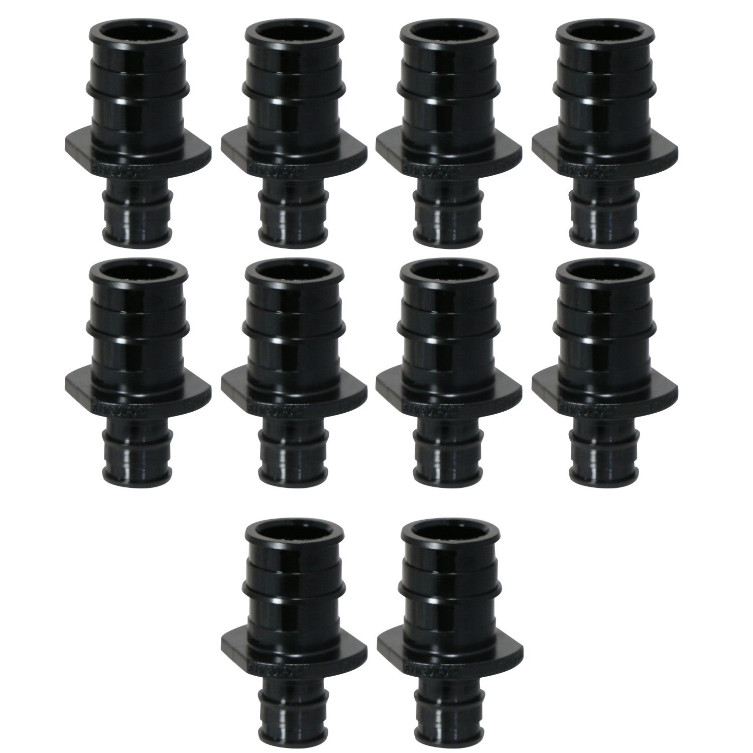 10 Pack XFITTING 1/2"x 3/4" Pex A Coupling Poly Alloy E