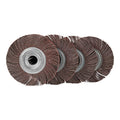 6" X 1" X 1" Unmounted Flap Wheels Variety Pack - | Built Supply Co