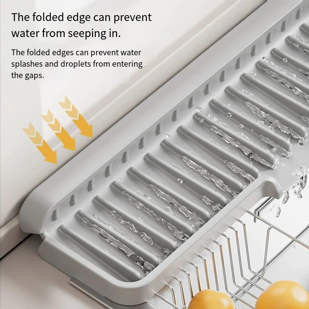 Silicone For Kitchen Sink Drainage Mat Narrow Edge Fits Tight Spaces