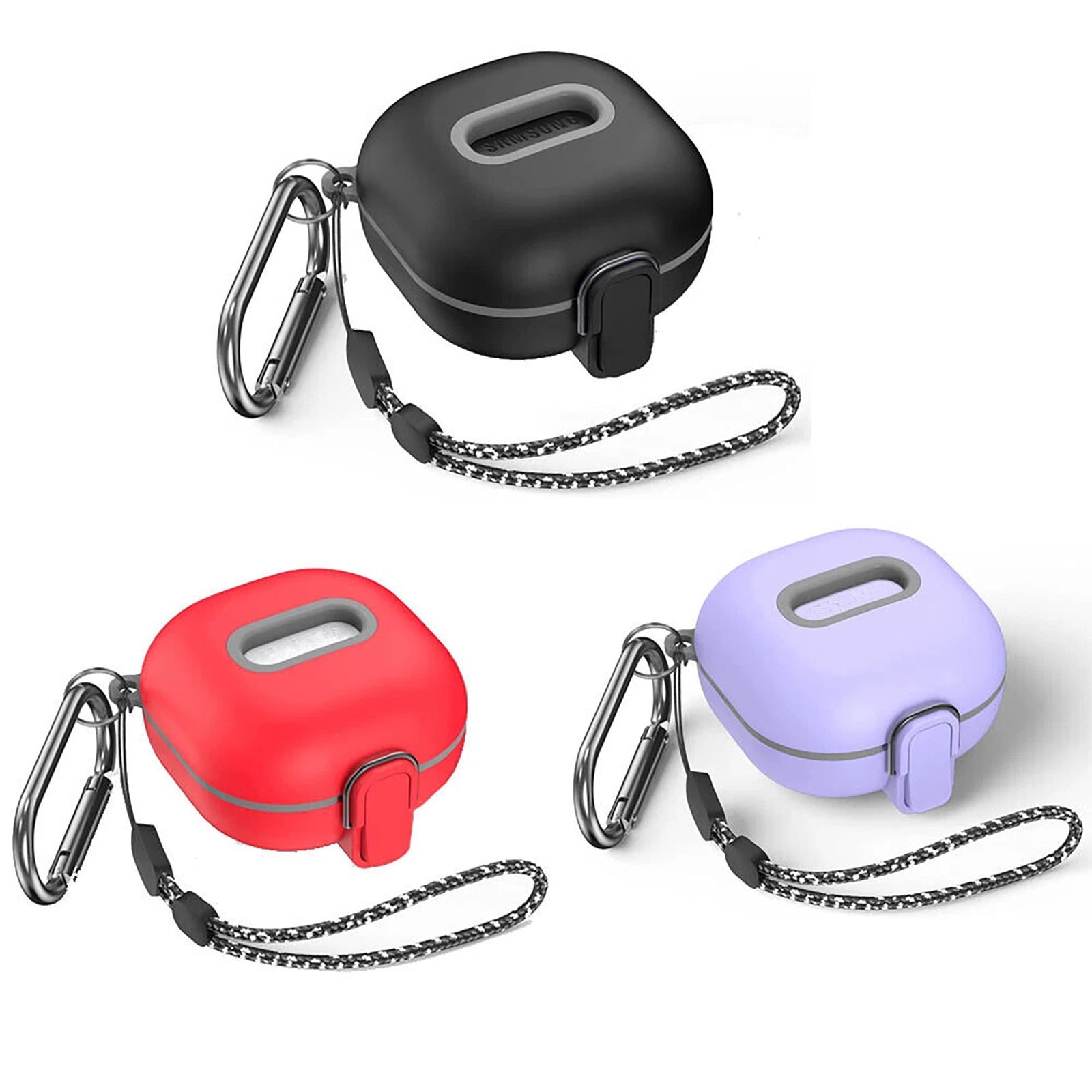Protective Lock Case Cover For Galaxy Buds 2 Pro / Buds 2/ Buds Pro