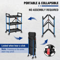 Workpro 3-tier Portable Collapsible Service Cart | Built Supply Co