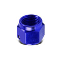 Blue Anodized Aluminum 6-an An6 3/8"hex Head Female | Built Supply Co