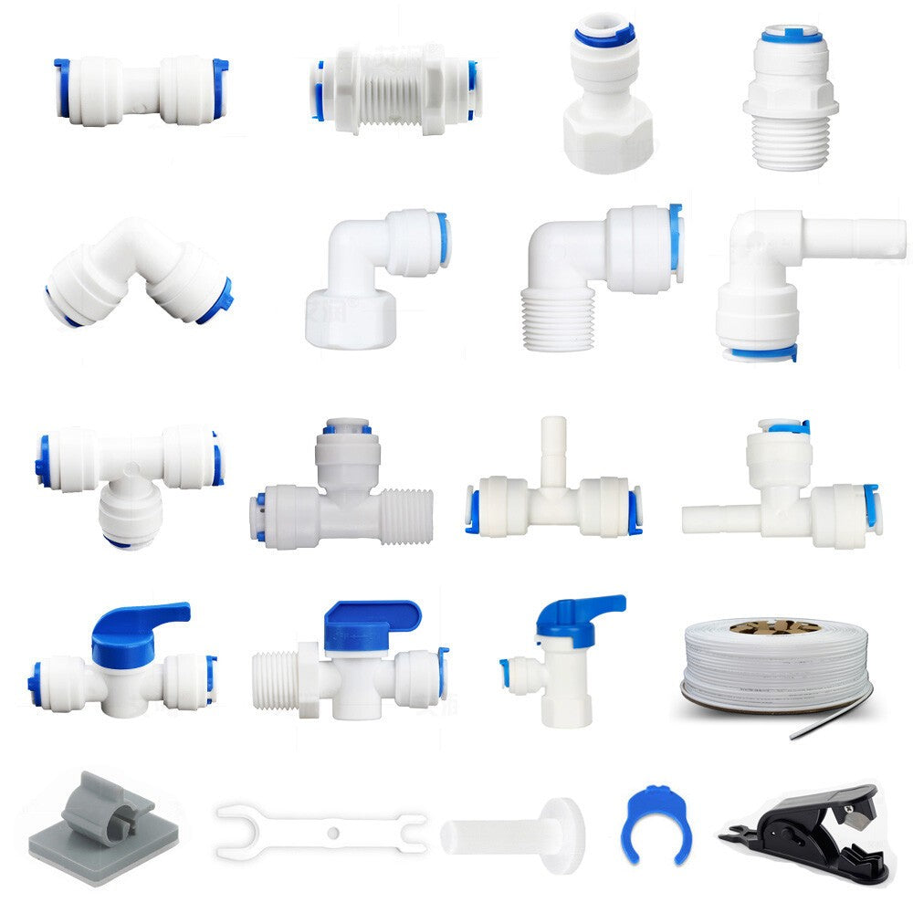 PE Tube Pipe Connector for Water Dispenser