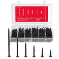 Arrow 320PC Drywall Screw Assortment Kit #6 #8 #2 Black Wood Screw 6Size 3/4"-3"