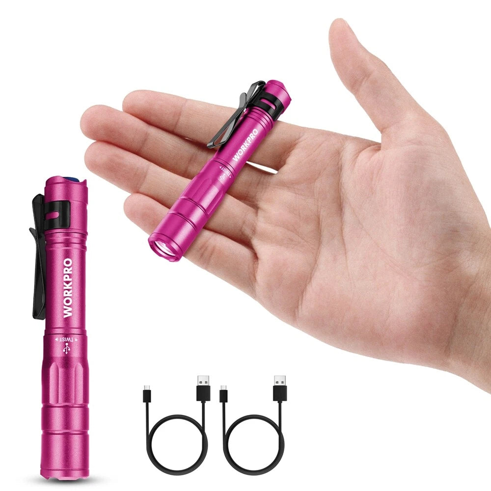 Workpro Rechargeable Led Pen Light Ultra-compact | Built Supply Co