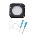 Aluminum Frame Glass Lens Ring Cover Replacement Kit For Gopro Hero