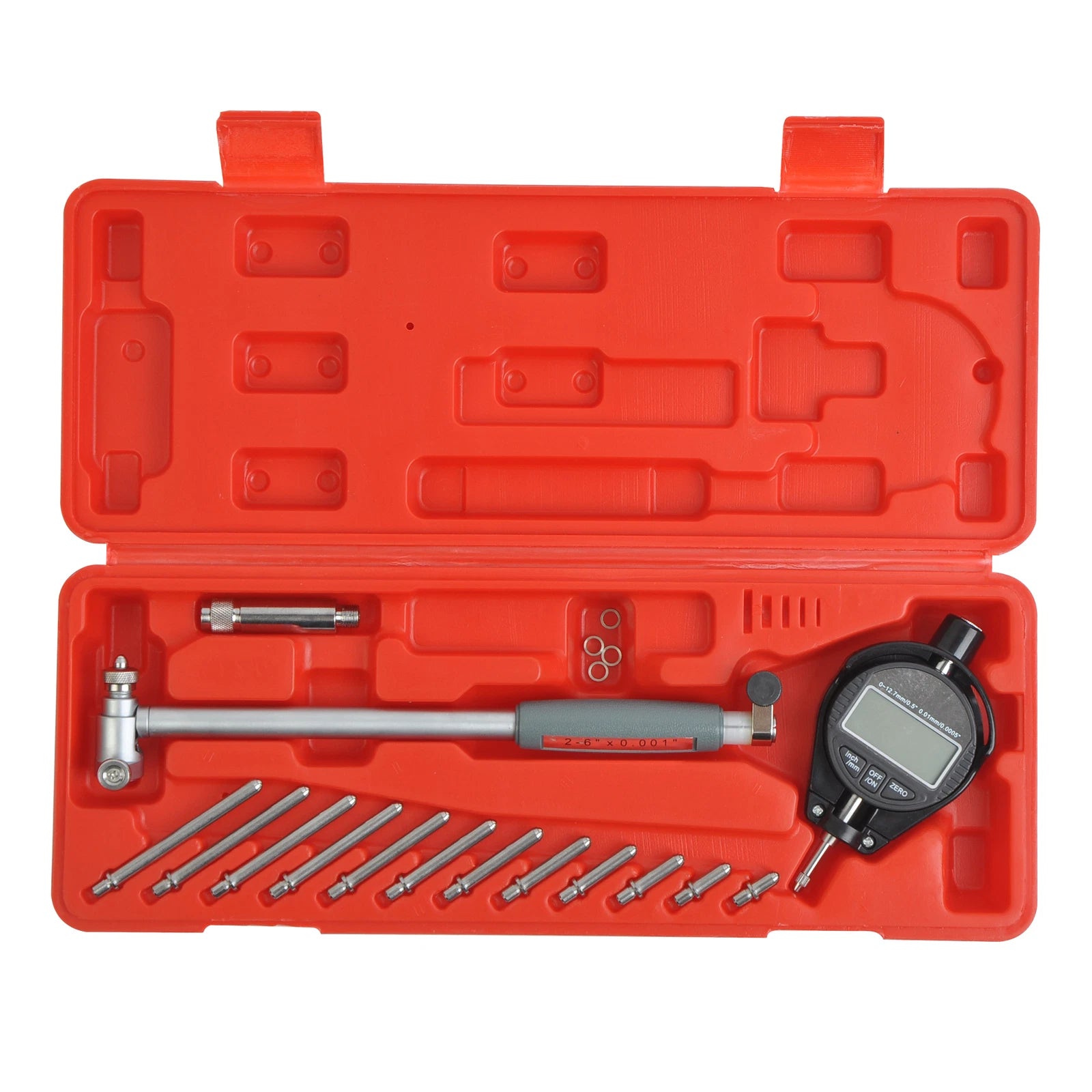 NEW Engine Cylinder  2-6" Dial Bore Gauge Gage Indicator Resolution
