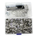 100pc 1/2" Grommet Installation Tool Kit Tarp Tent Canopy Awning Repair