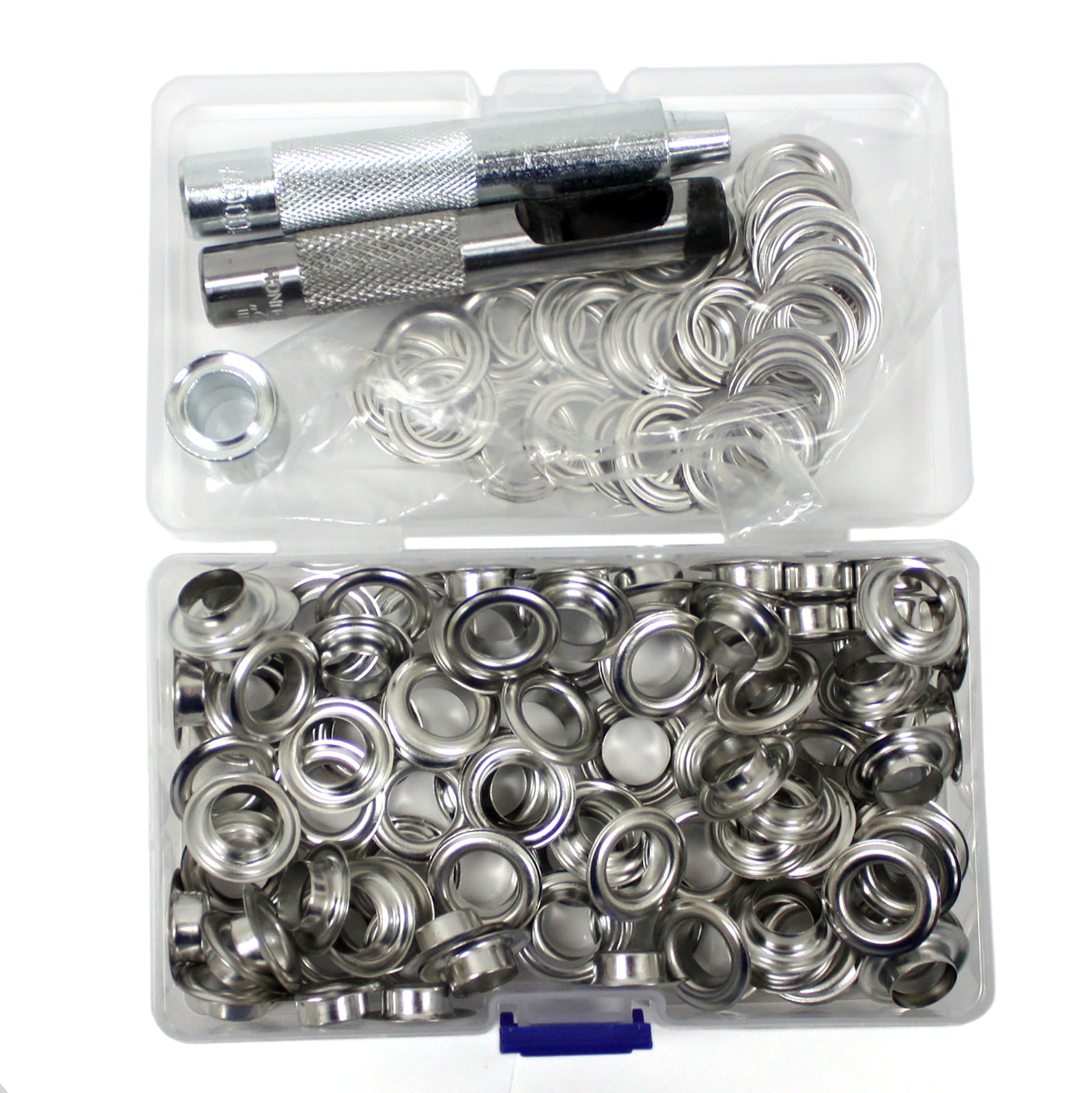100pc 1/2" Grommet Installation Tool Kit Tarp Tent Canopy Awning Repair