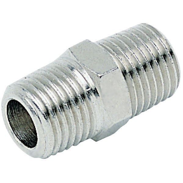 1 x ICH 20202 Nipple Adaptor R1/4 to R1/8 60 bar Brass