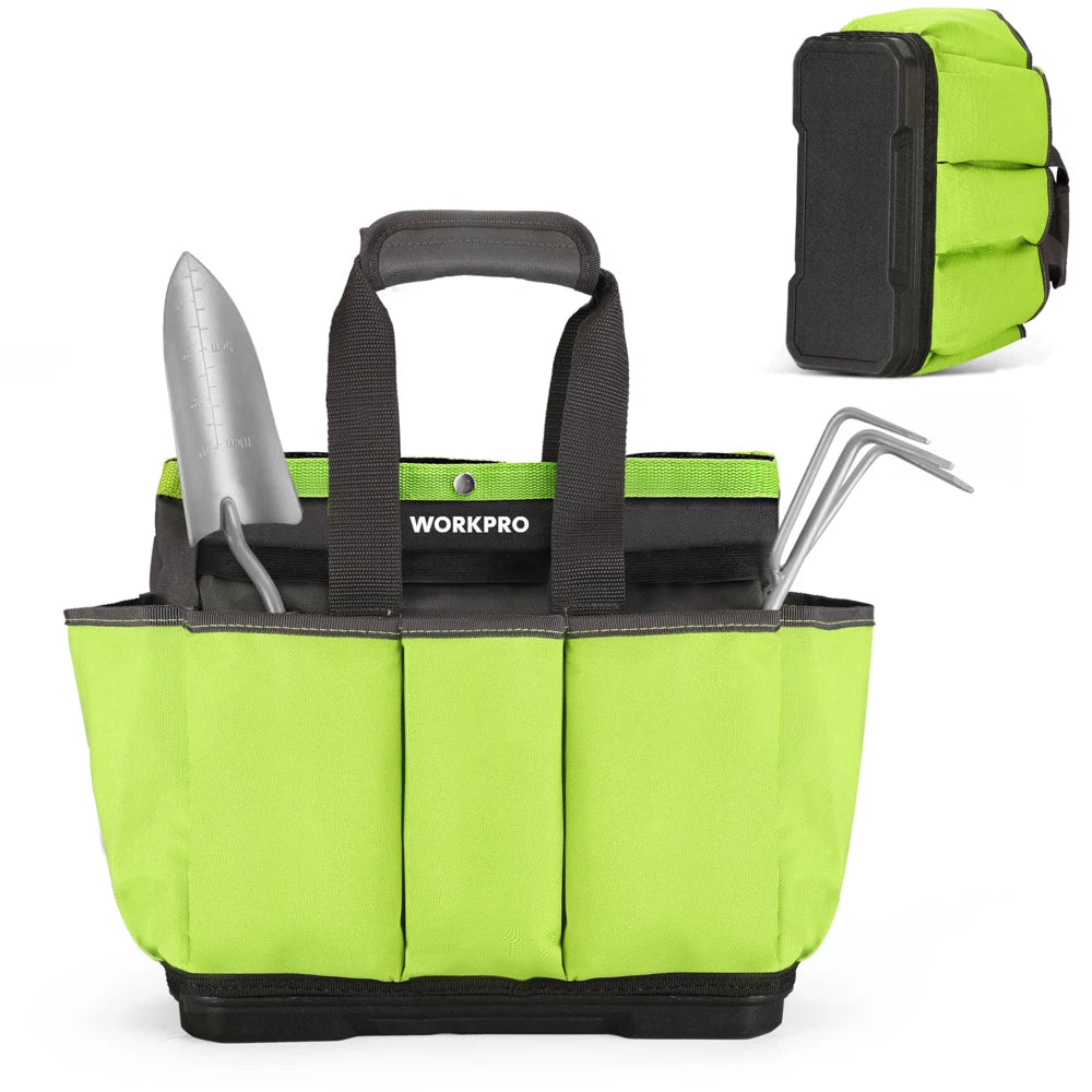 Workpro Garden Tool Bag Tote 8-pocket Heavy Duty | Built Supply Co