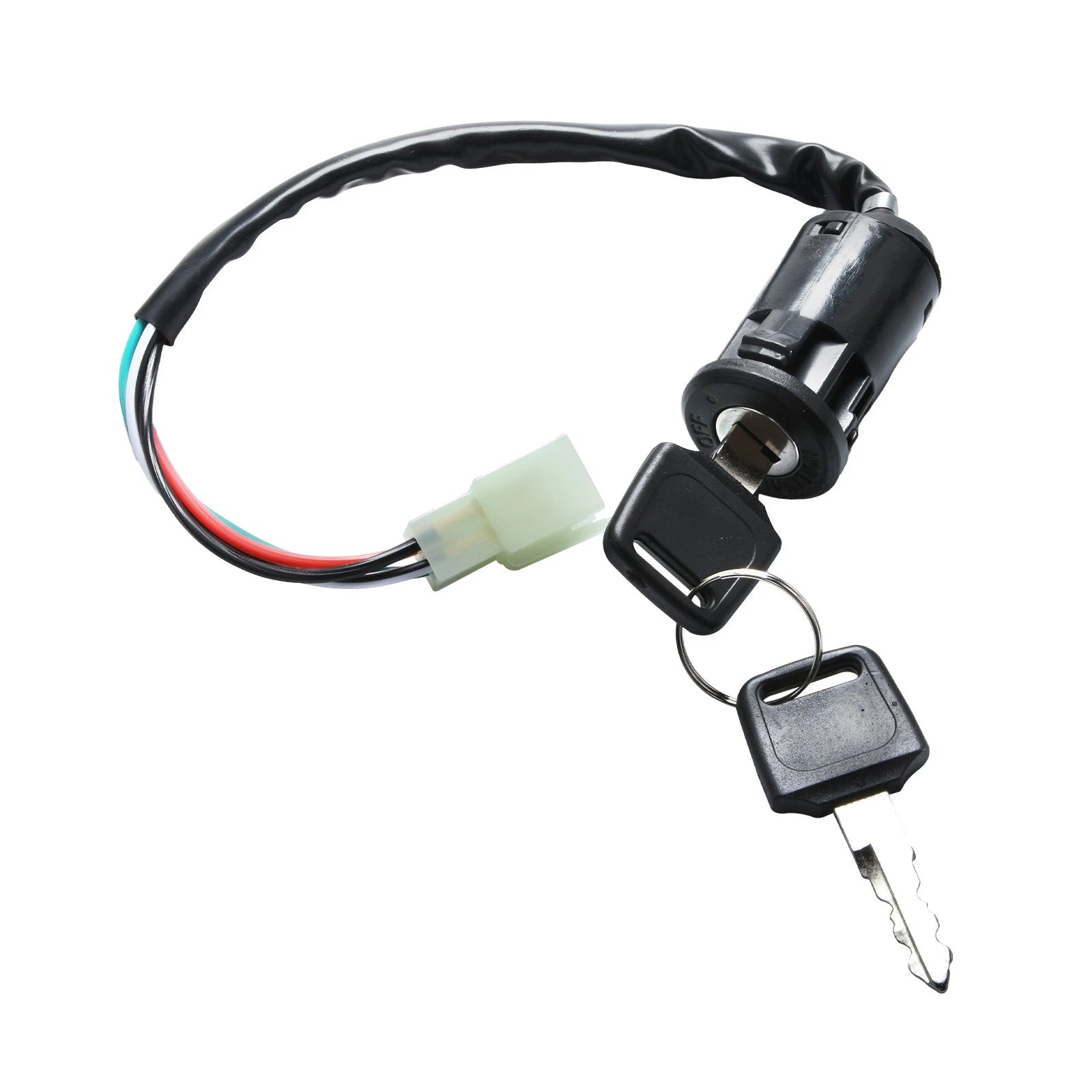 4 Wire Ignition Switch Replacement 4 Pin Key For 50cc 70cc 90cc Dirt