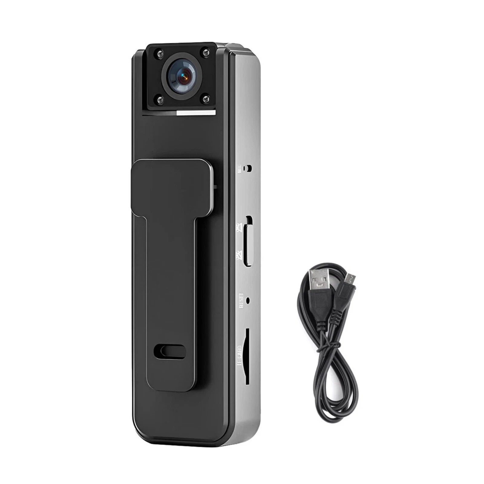 Body Camera 1080p With 500mah Battery 3hr Video Recording And Night