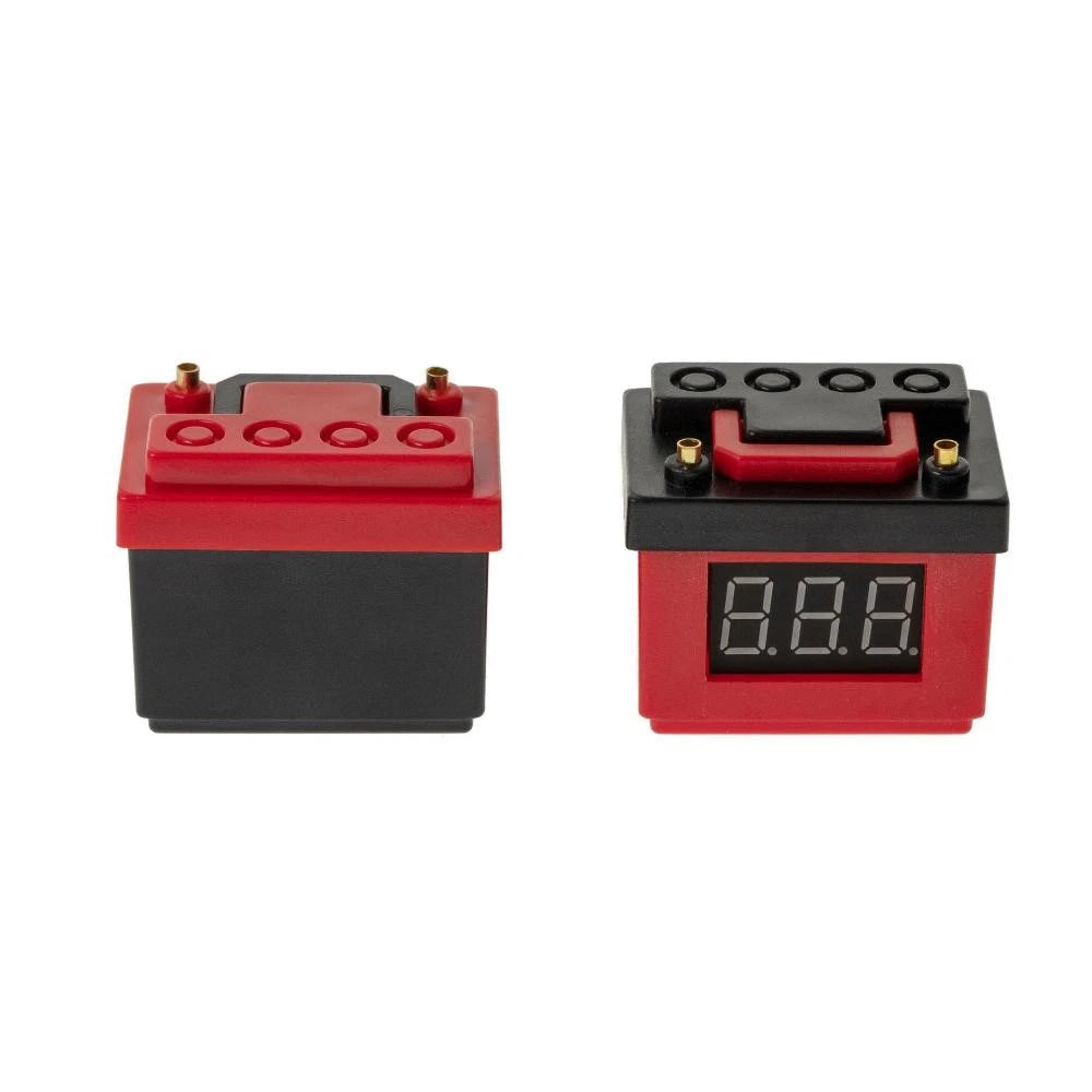 6-15V Low Voltage 1/10 Rc Alarm Lipo Battery Deco For Trx4 Axial