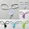 Low Waist Men Underwear Thongs With Bulge Pouch And Stretch Fabric