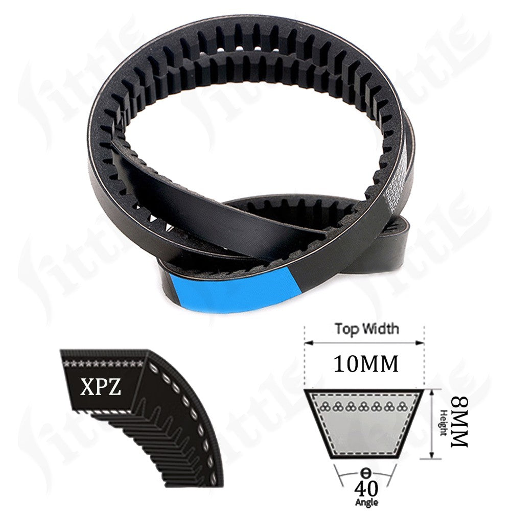 XPZ Toothed Roller Drive Belt 10mm Wide