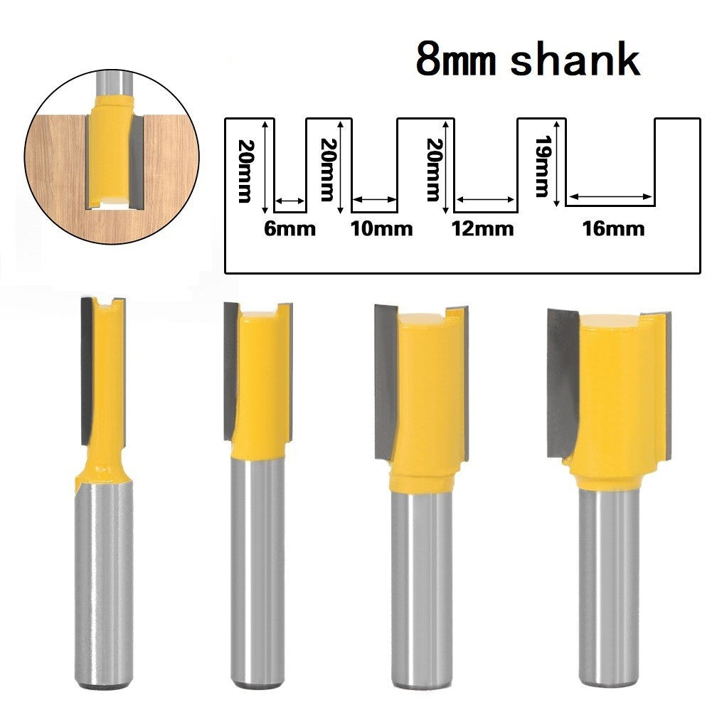 Router Bit Cleaning Bit - 6/10/12/16mm Shank